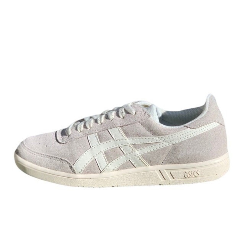 ASICS Japan S Mens Lavender‎ Grey Suede Low Top Court Sneakers 1201A461